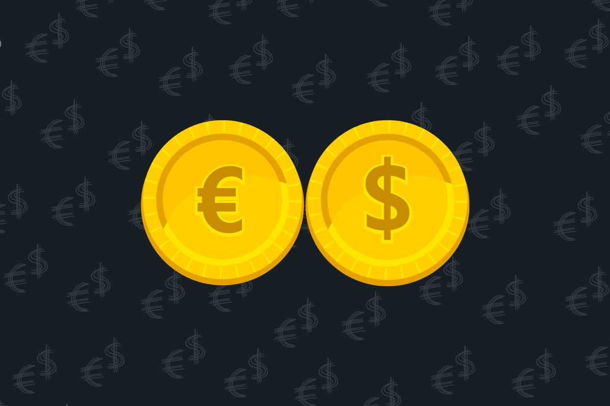 Gráfico do par de moedas EUR/USD